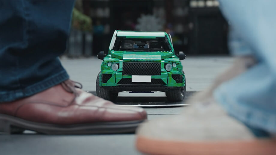 Introducing the LEGO Bentayga tile